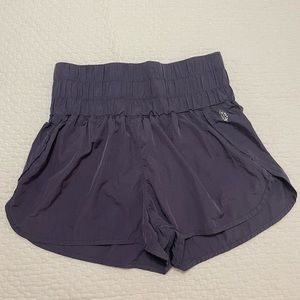 Free People Movement: The Way Home Shorts; Size L; Color: Deep Sea